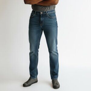 Carhartt Straight Fit 5 Pocket Blue Jeans-40X30-BD 4945-M-New No Tags